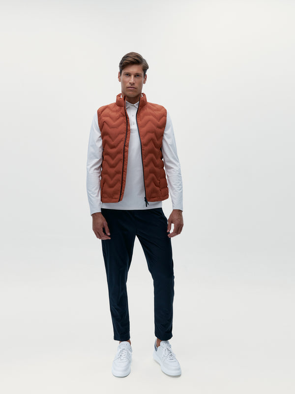 Sepik Gilet in Gingerbread