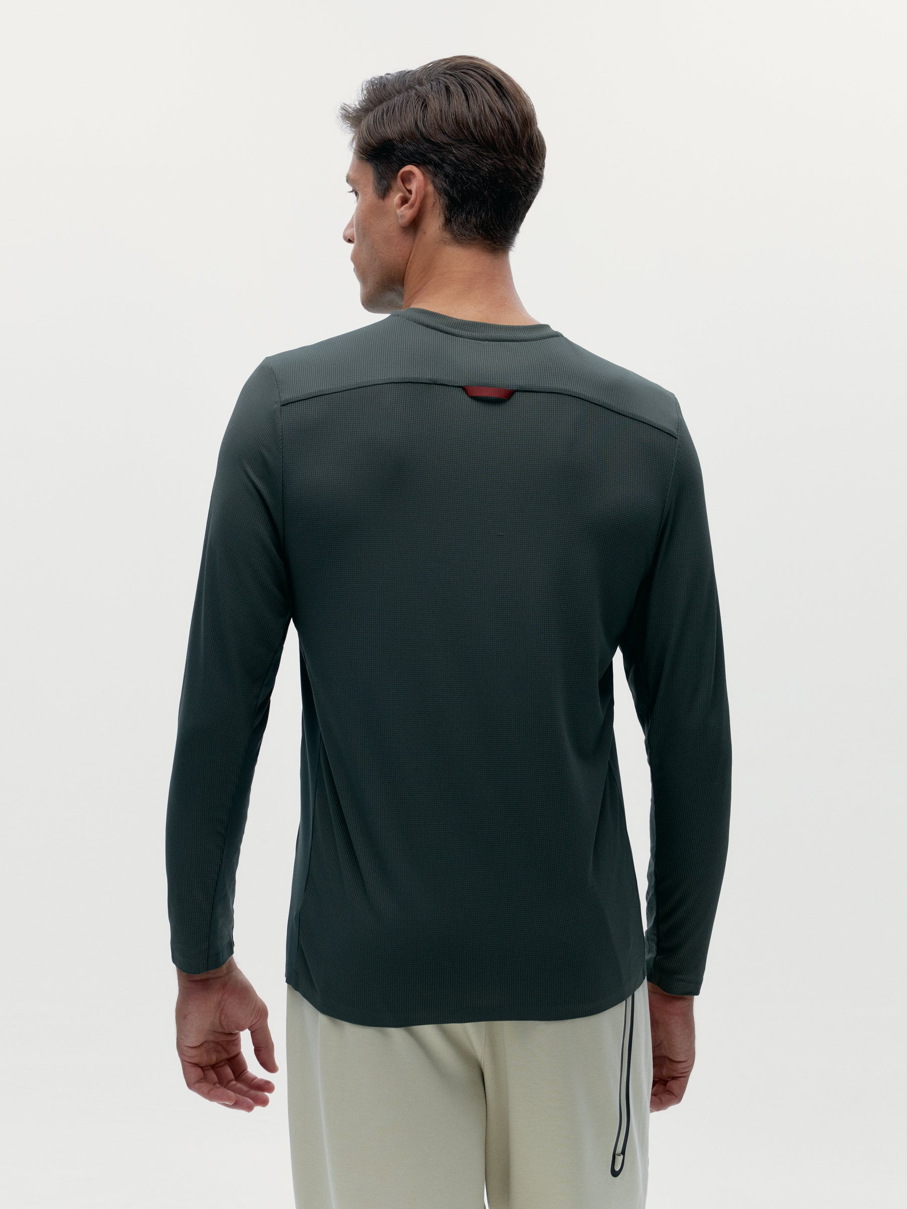 Nekong Long Sleeve T-Shirt in Deep Khaki