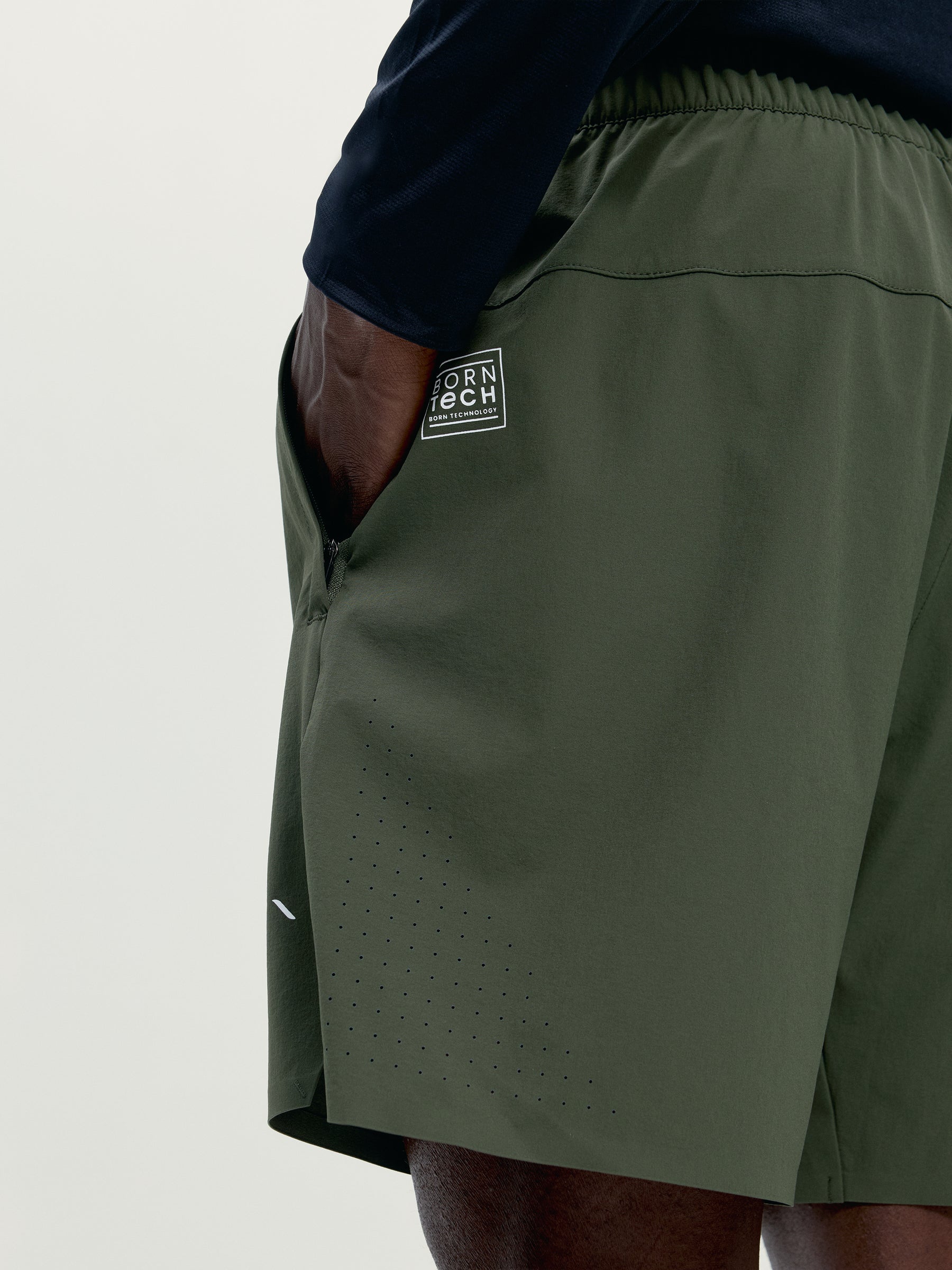 Leaft Khaki Shorts
