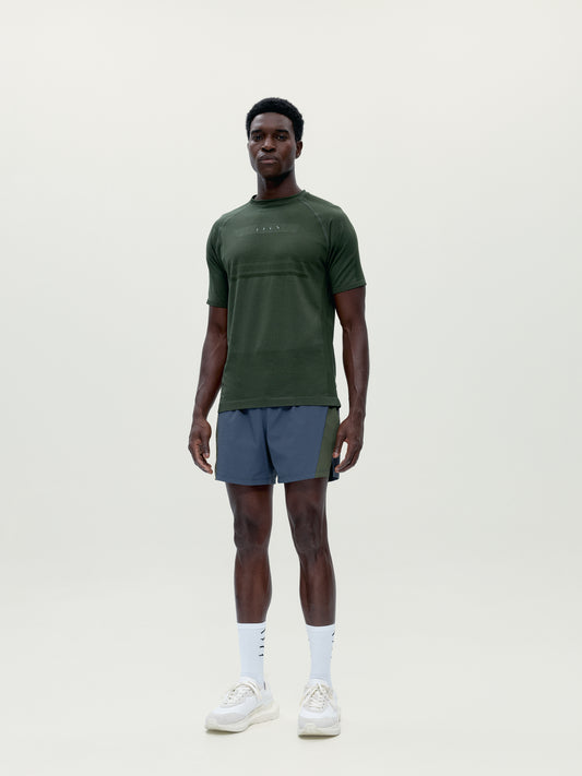 Grav Khaki Leaf T-Shirt