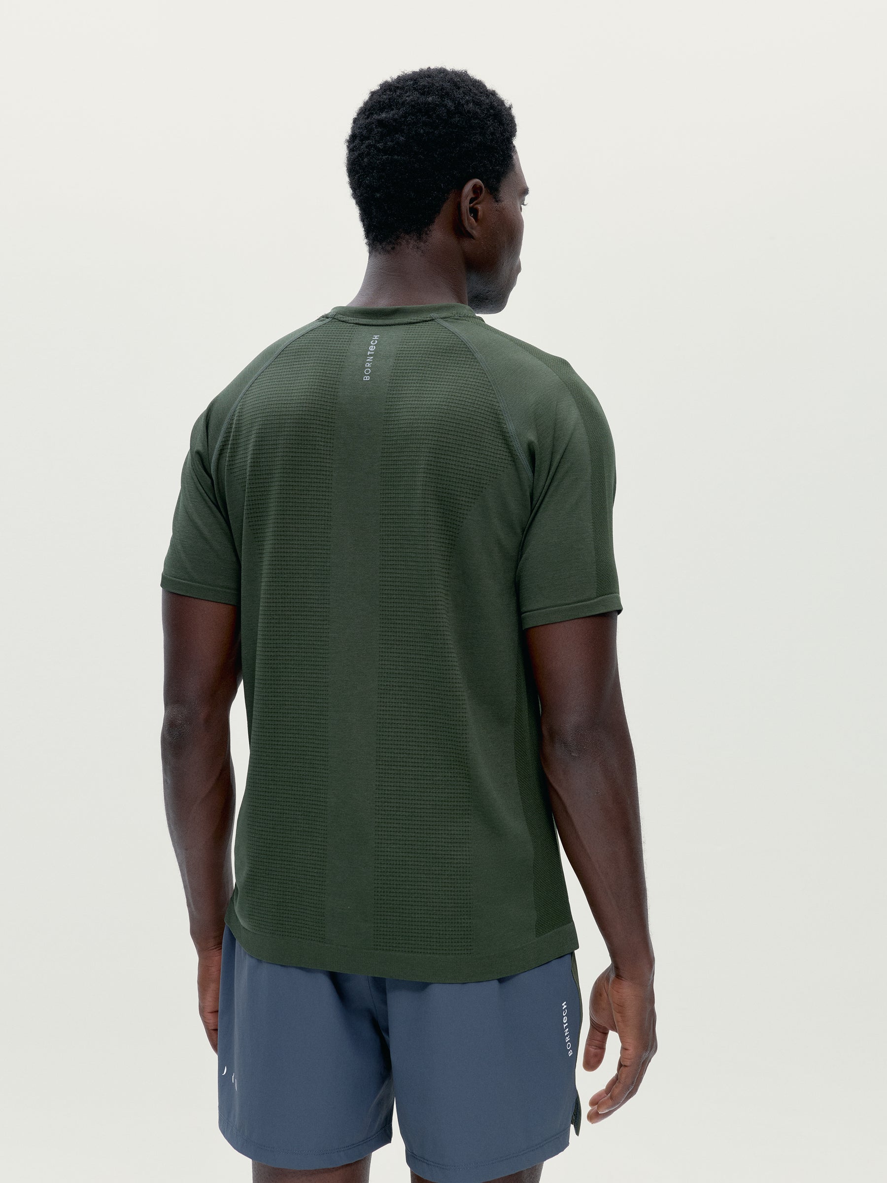 Grav Khaki Leaf T-Shirt