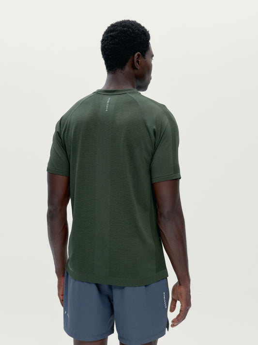 Grav Khaki Leaf T-Shirt
