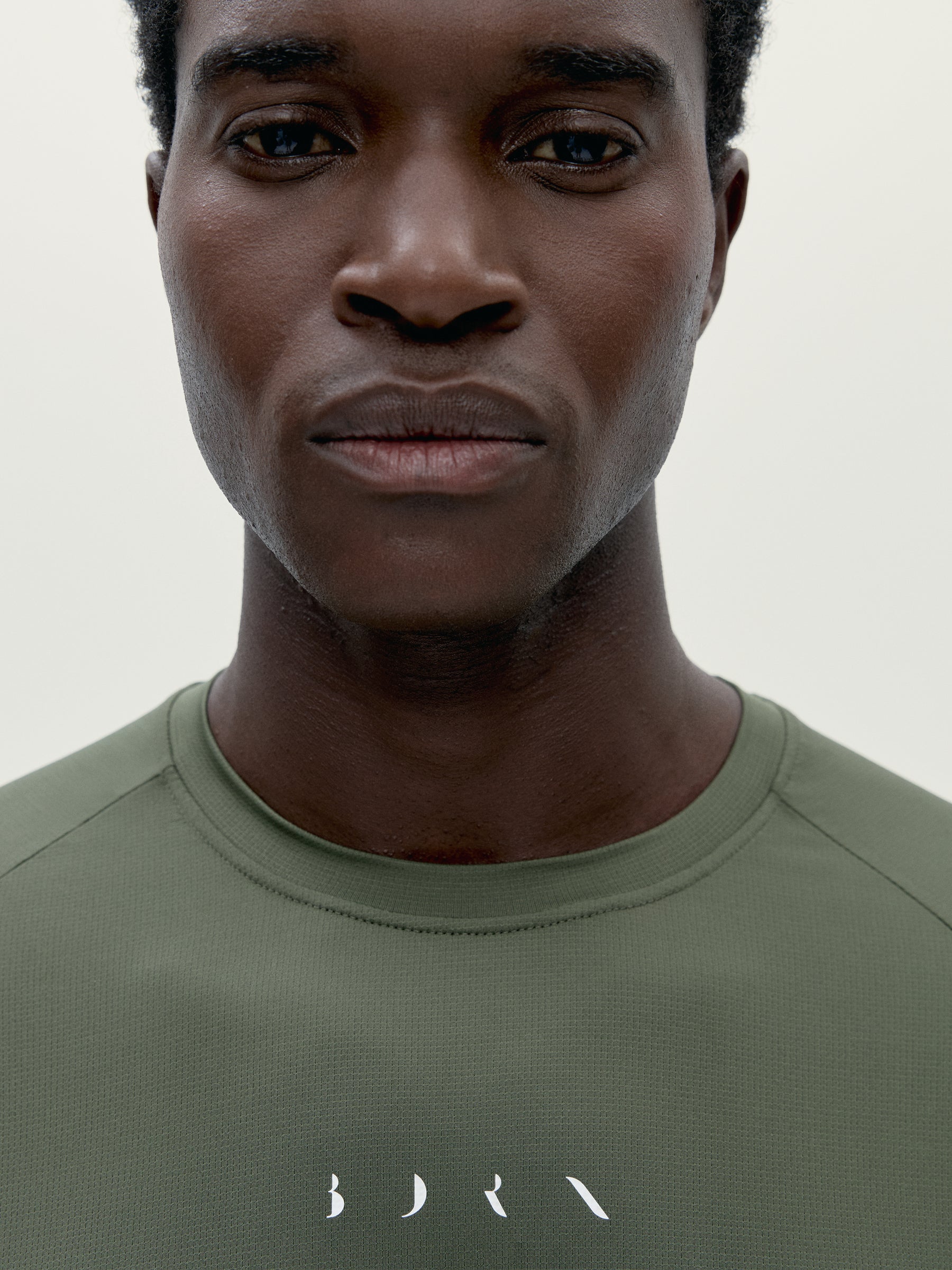 Trak Khaki Leaf/Black T-Shirt