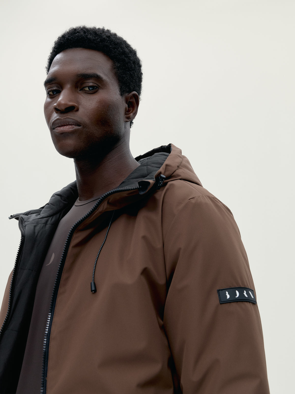 Jacket Volga Café/Black