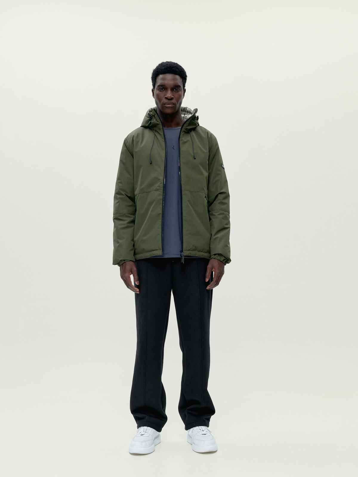 Jacket Volga Kaki Leaft/Limestone