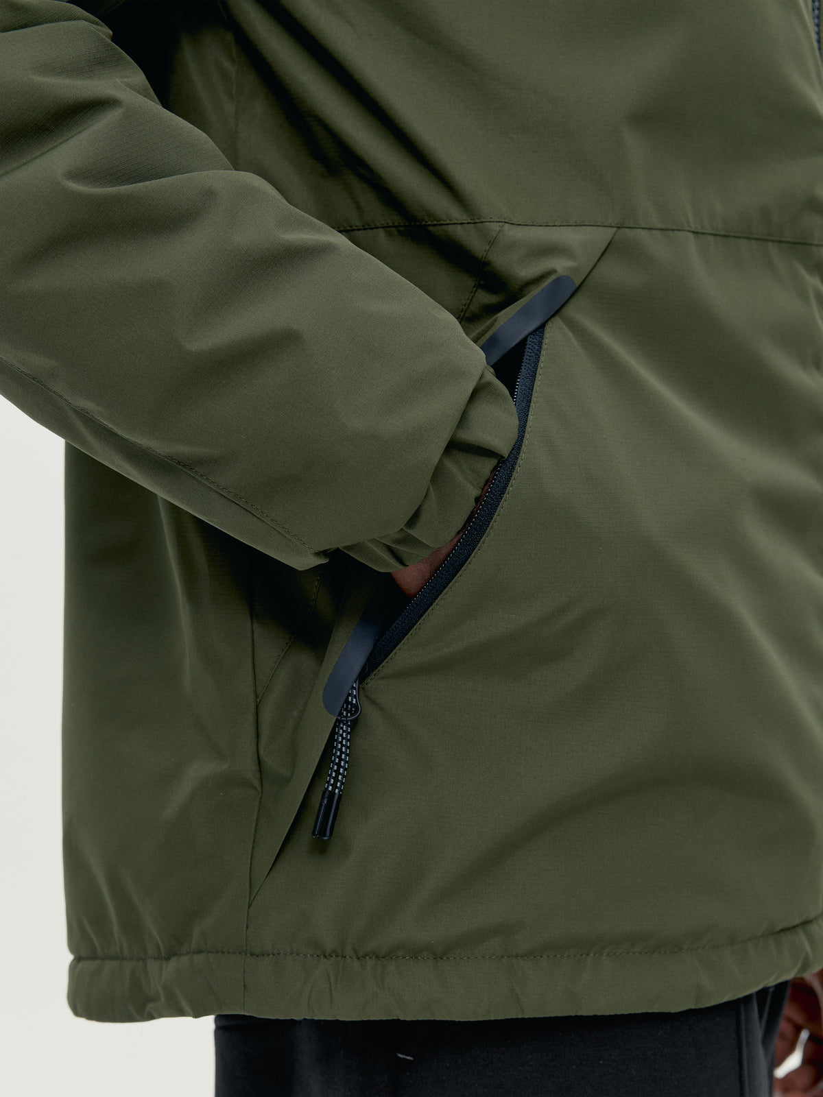 Jacket Volga Kaki Leaft/Limestone