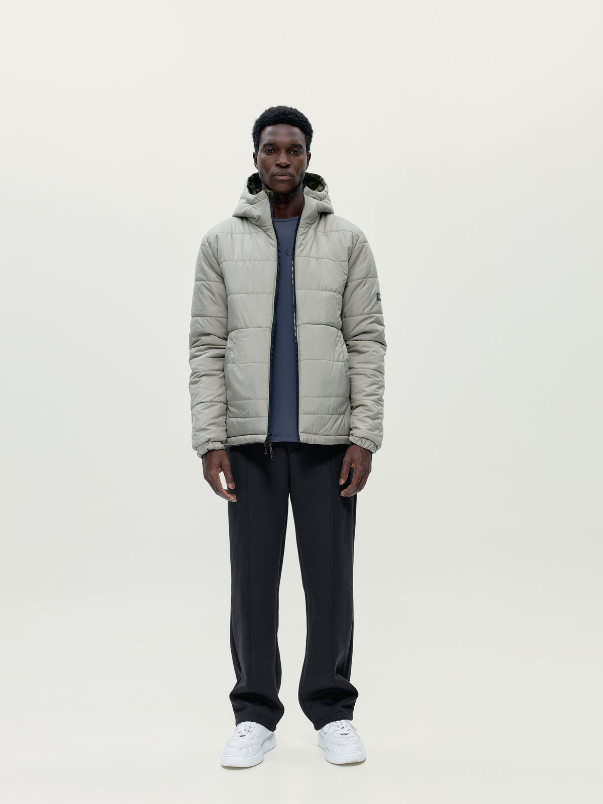 Jacket Volga Kaki Leaft/Limestone