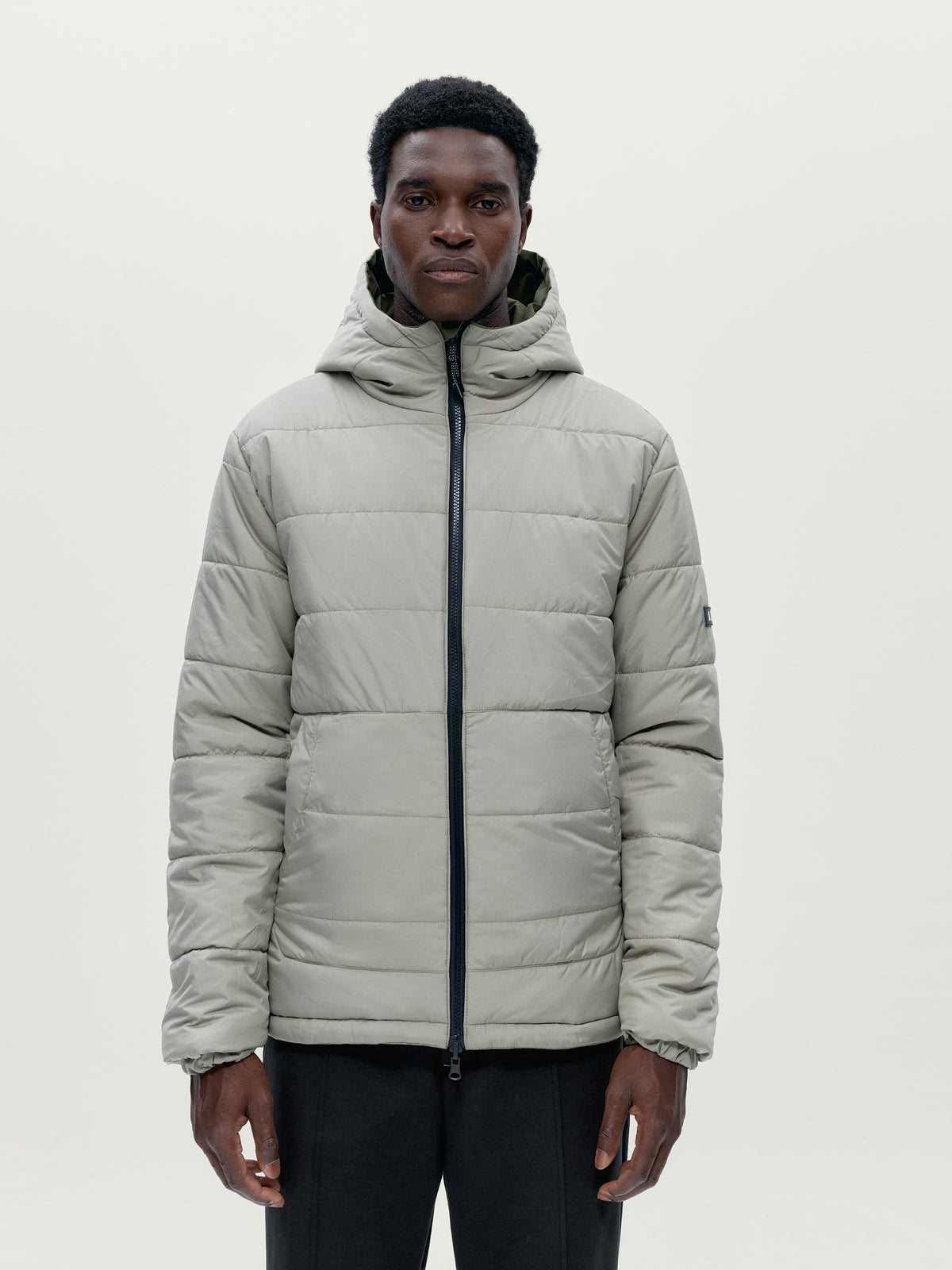 Jacket Volga Kaki Leaft/Limestone