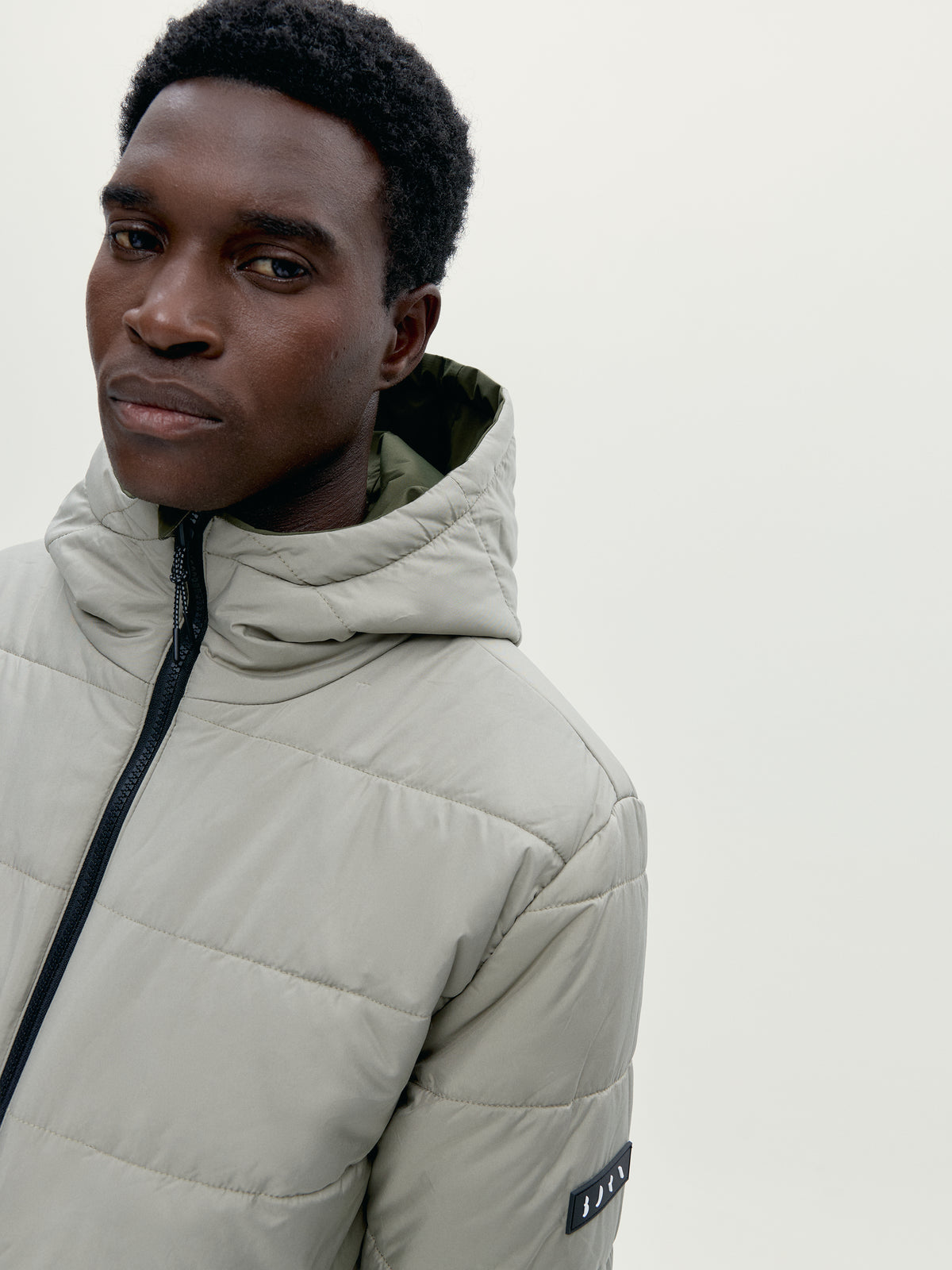 Jacket Volga Kaki Leaft/Limestone
