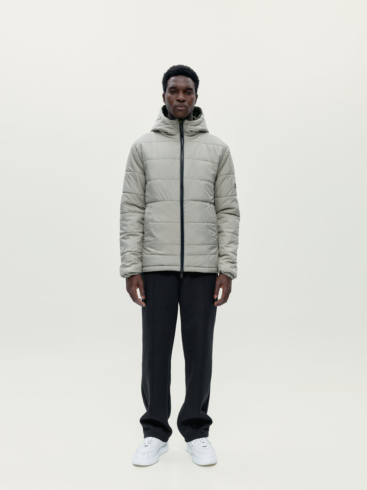 Jacket Volga Kaki Leaft/Limestone
