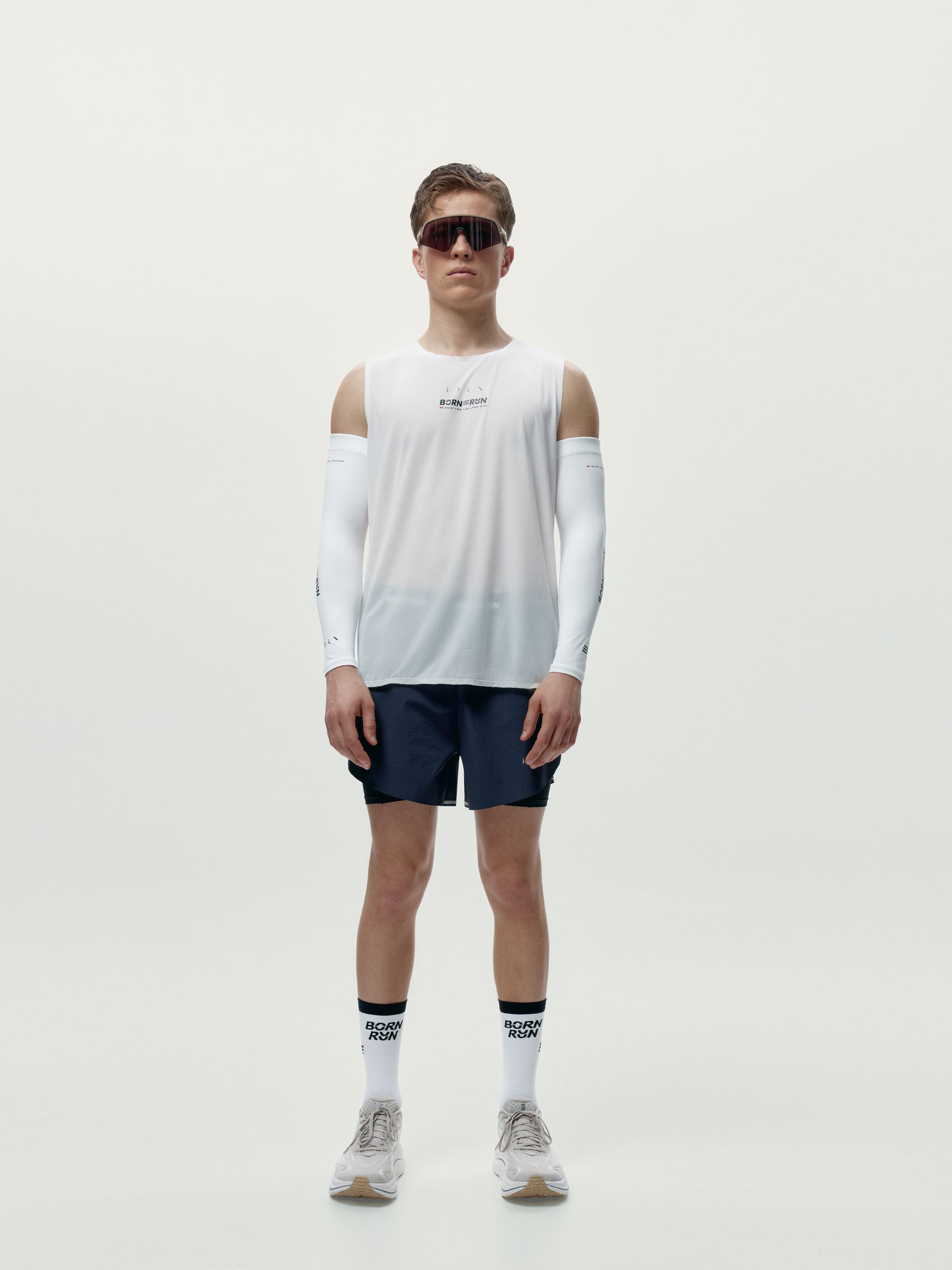 Bras Courir Blanc