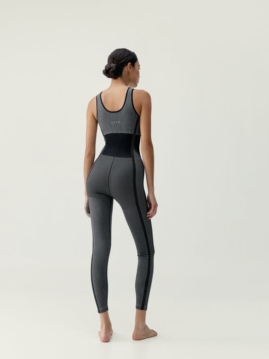 Selva Black/Gray Jumpsuit