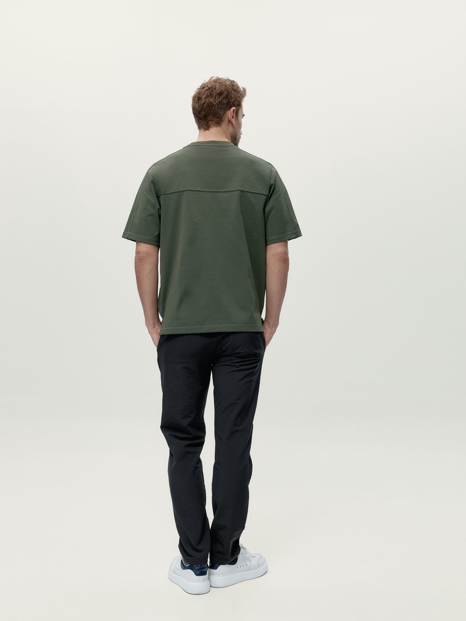 T-Shirt Tirreno Kaki Leaft