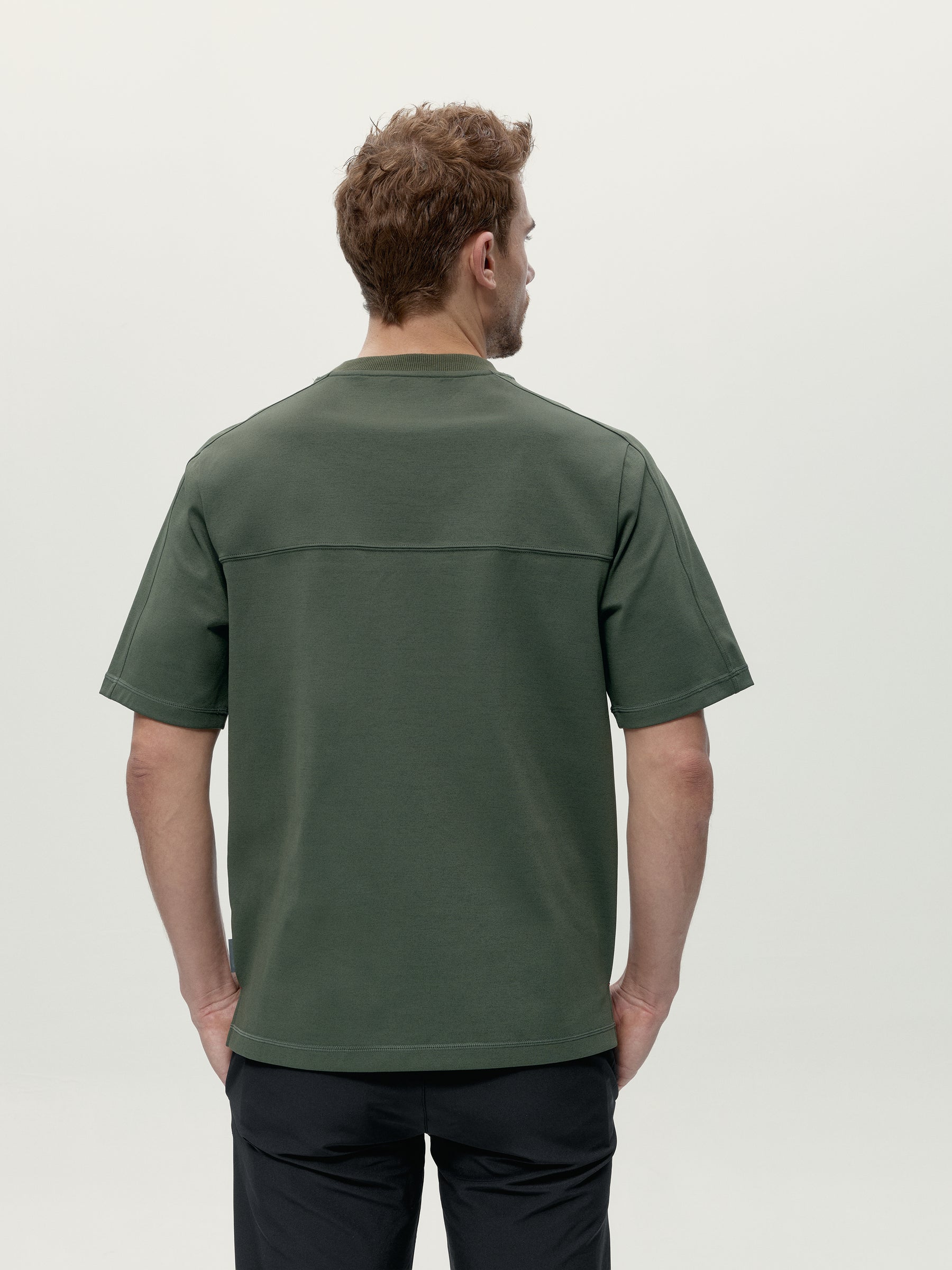 T-Shirt Tirreno Kaki Leaft