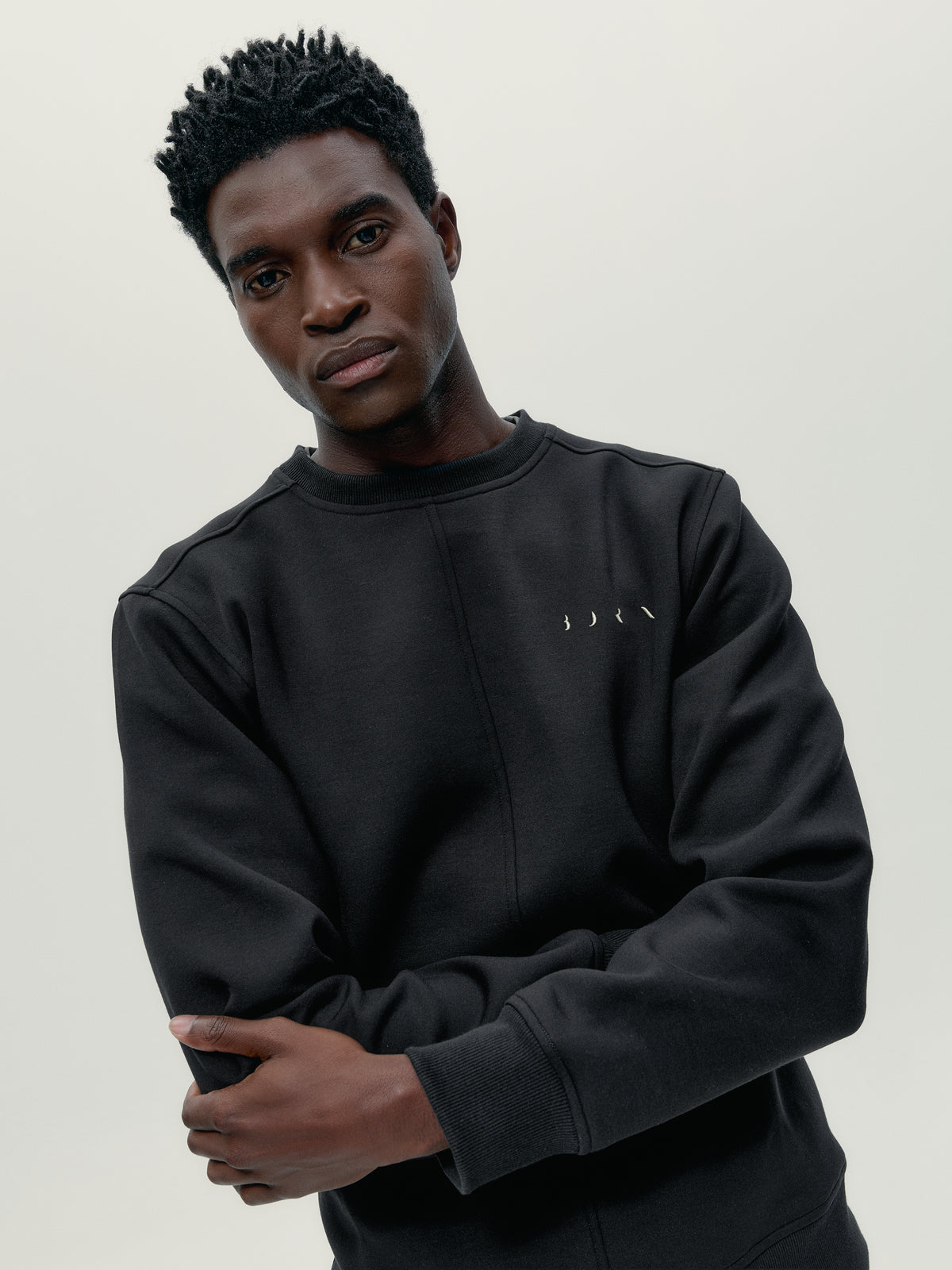 Sweatshirt Crosswalk Black