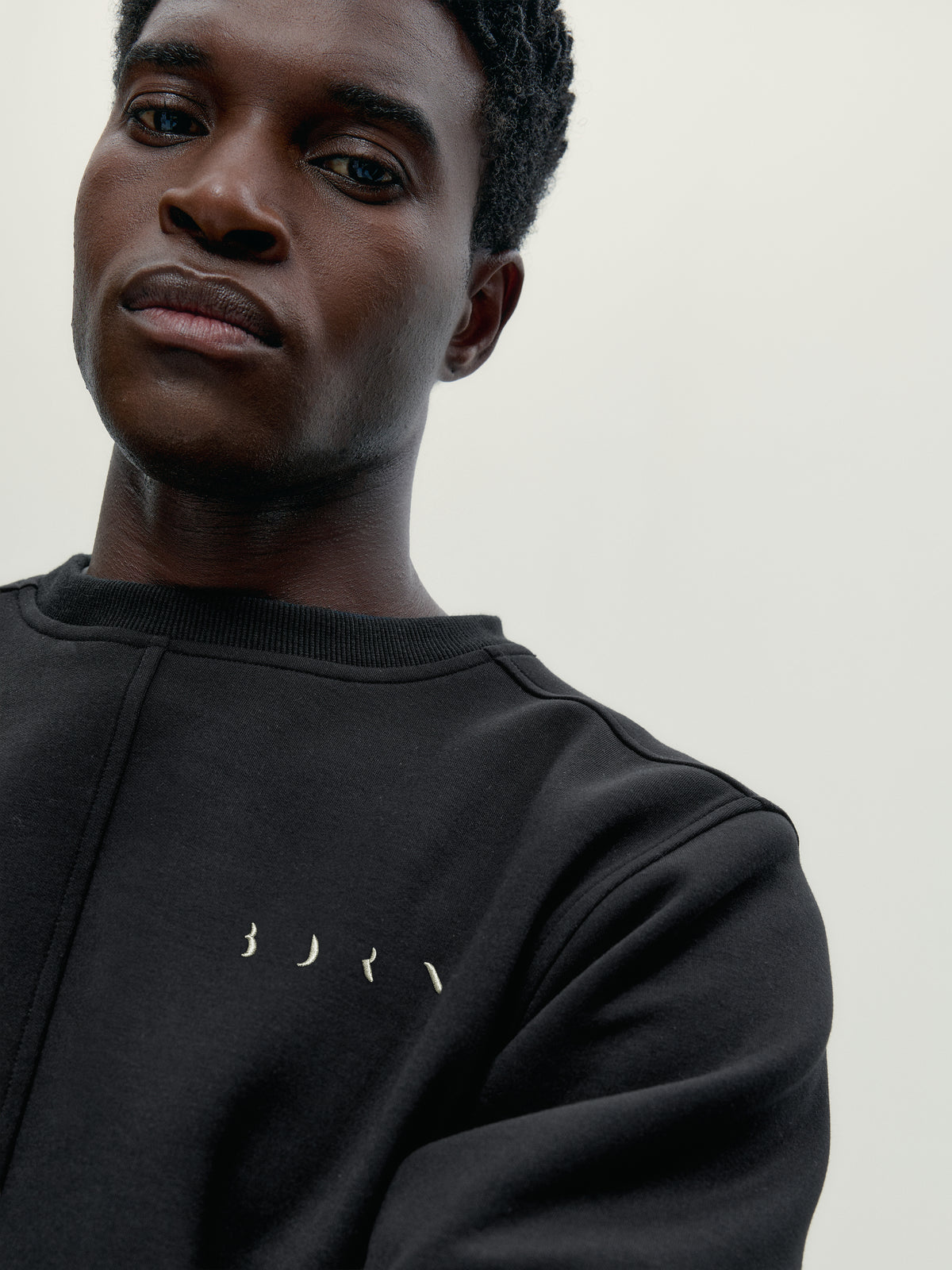 Sweatshirt Crosswalk Black