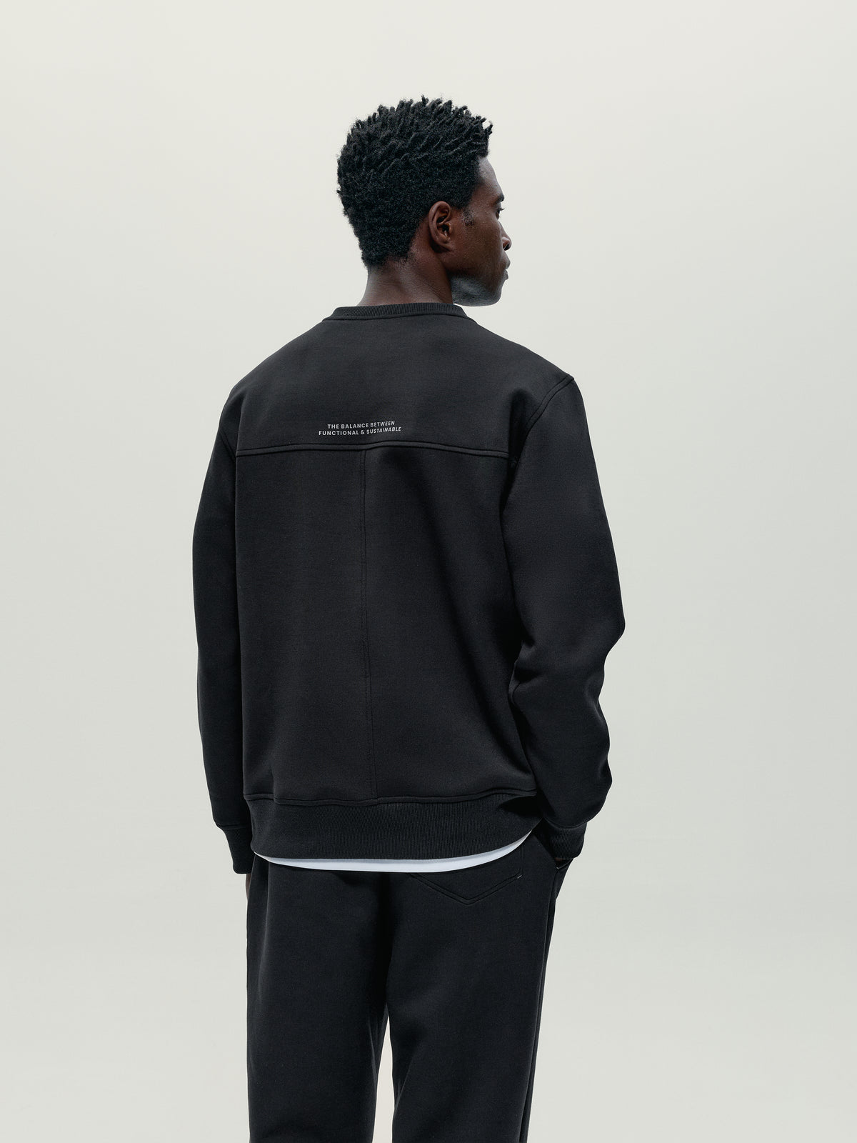 Sweatshirt Crosswalk Black