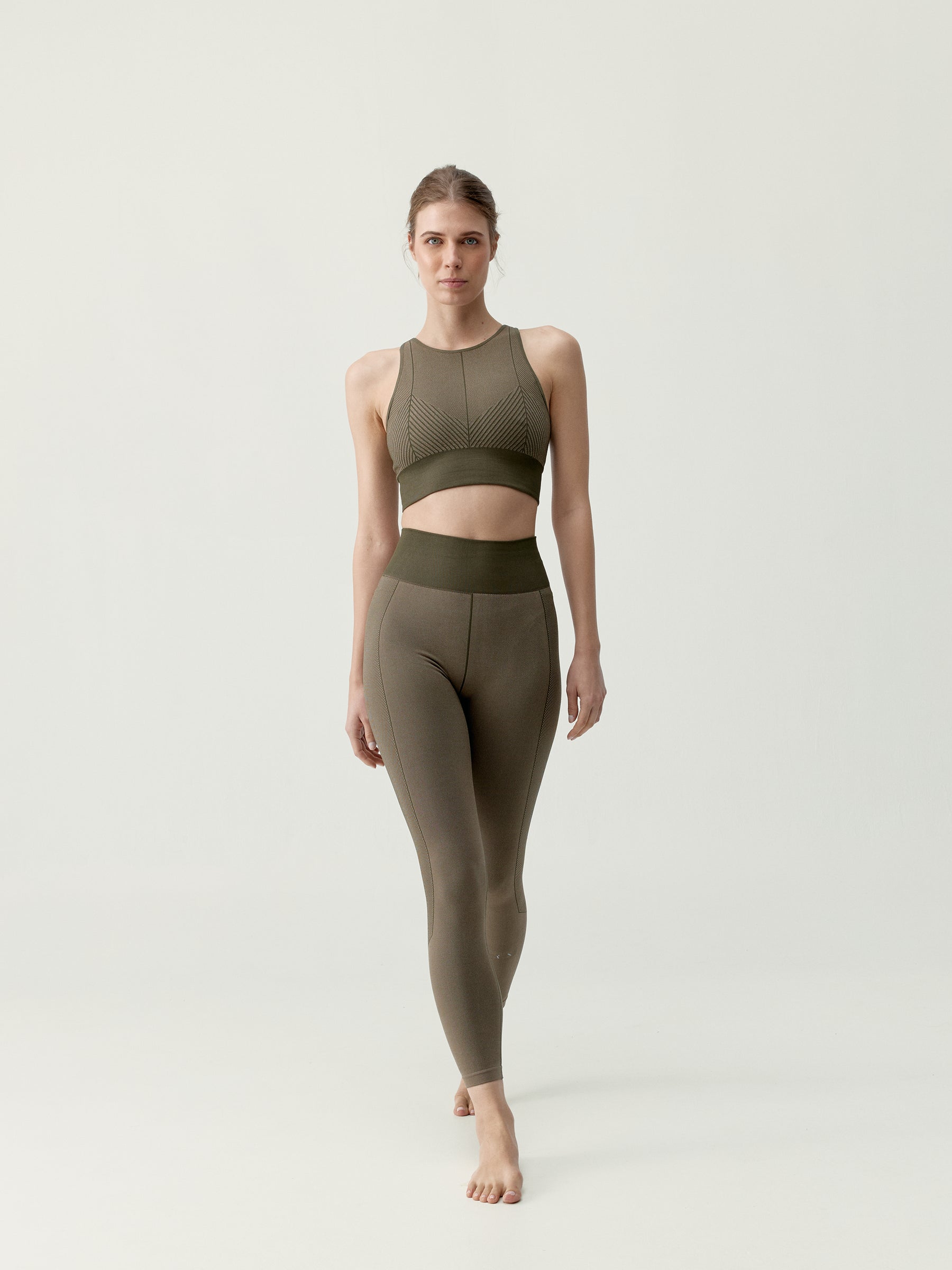 Legging Nube Kaki/Biscuit