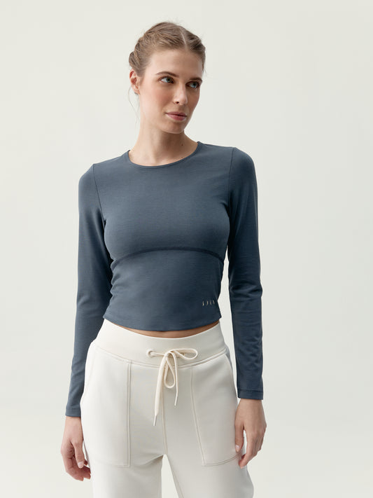 Amani Blue Ebony T-shirt