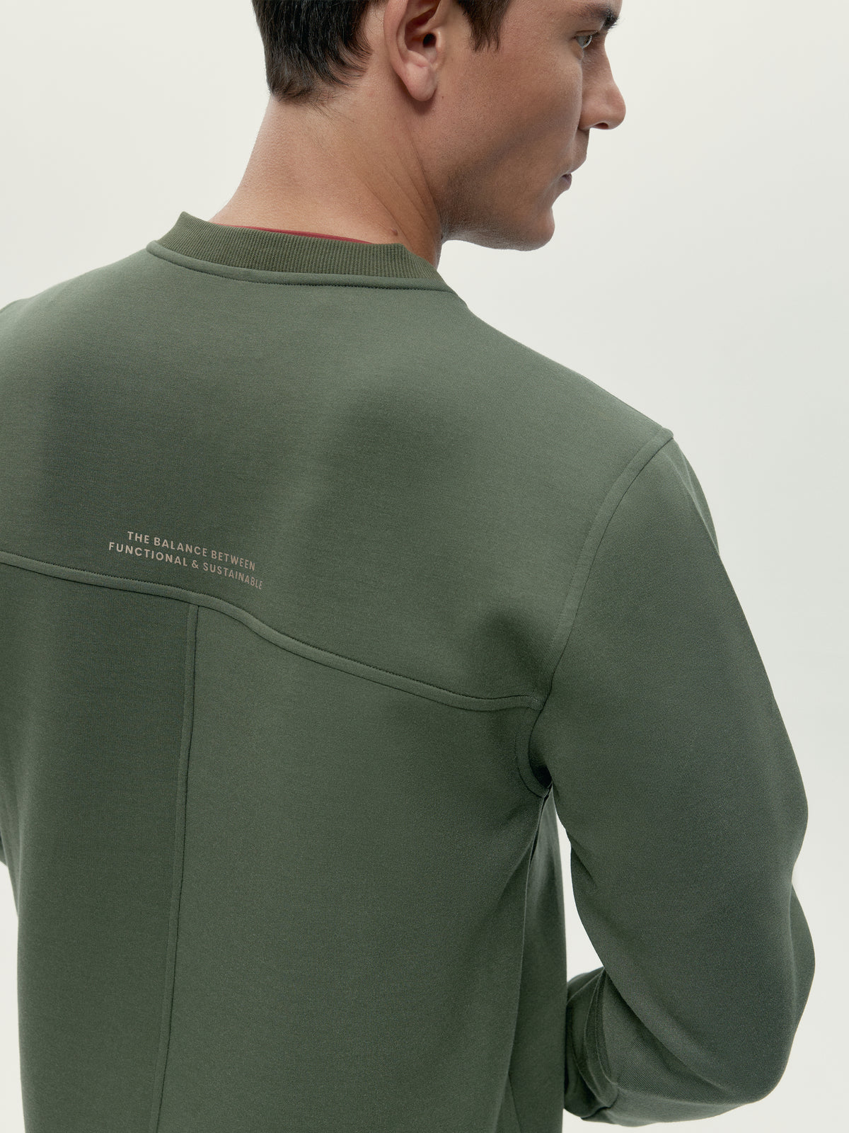 Sweatshirt Crosswalk Kaki Leaft