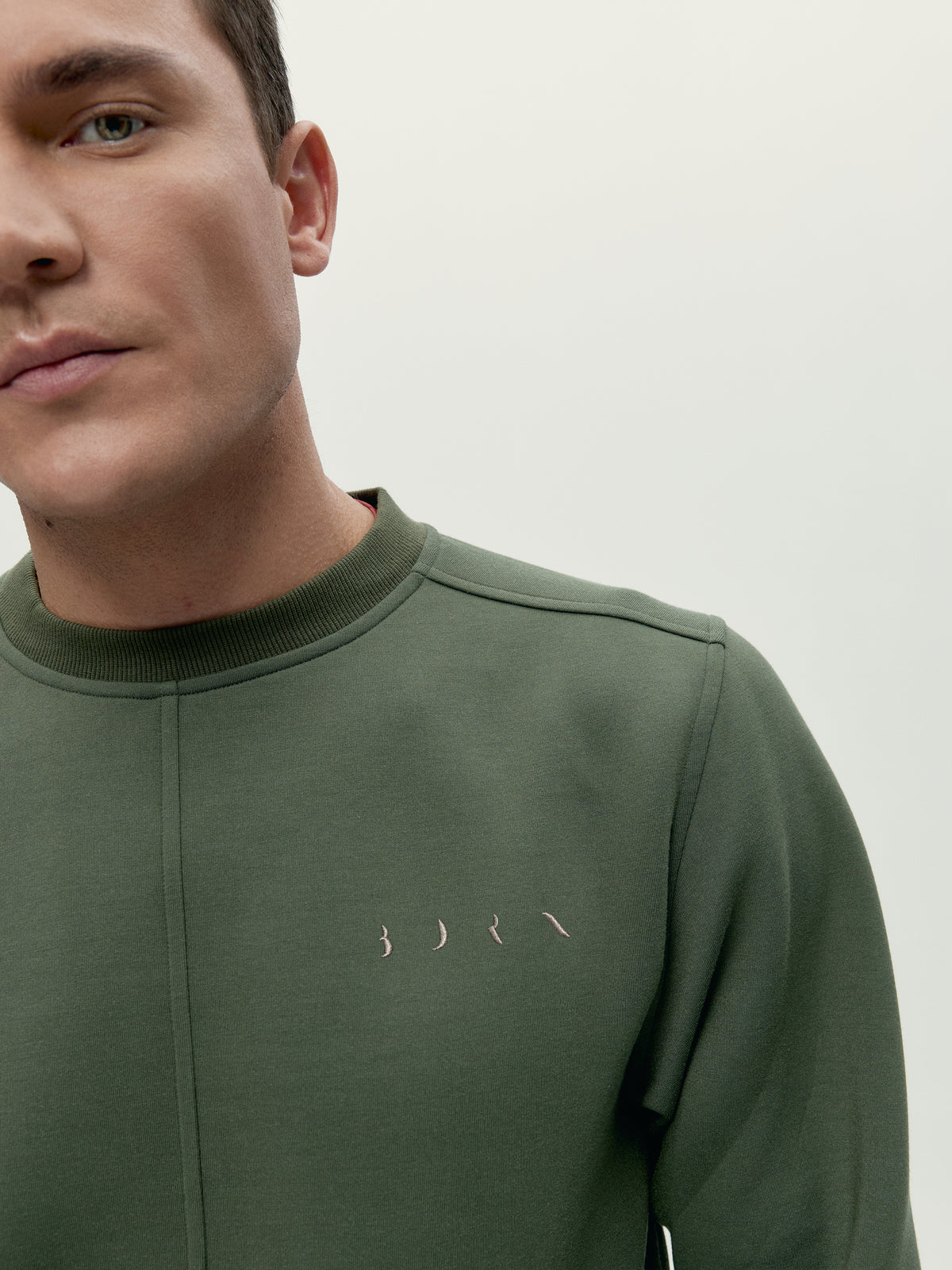 Sweatshirt Crosswalk Kaki Leaft