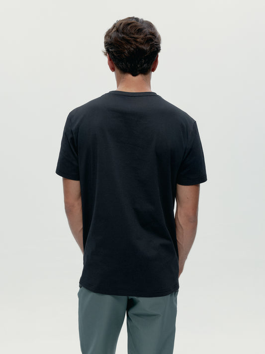 T-shirt noir Melville