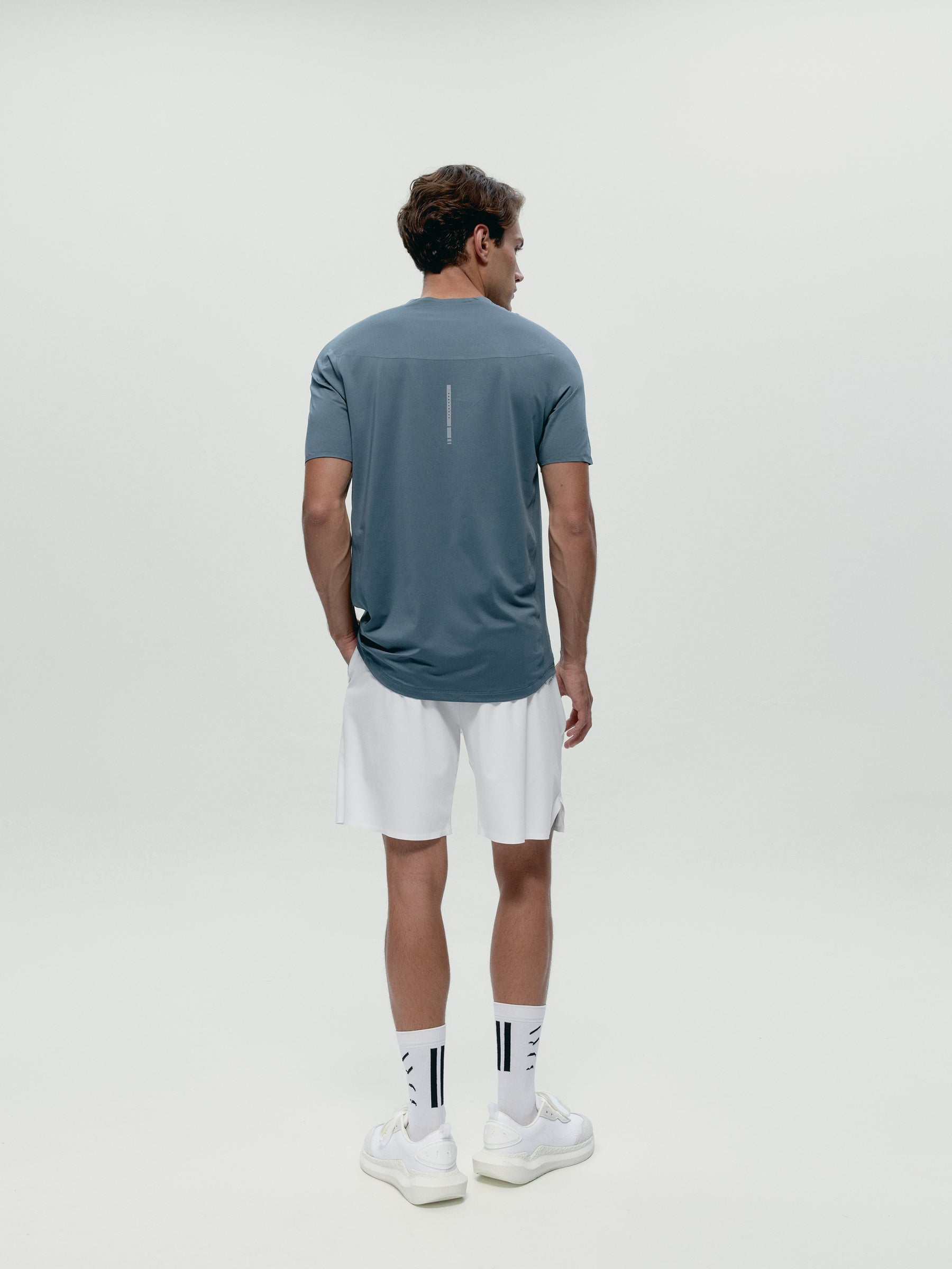 Conjunto deportivo White + Grey Green