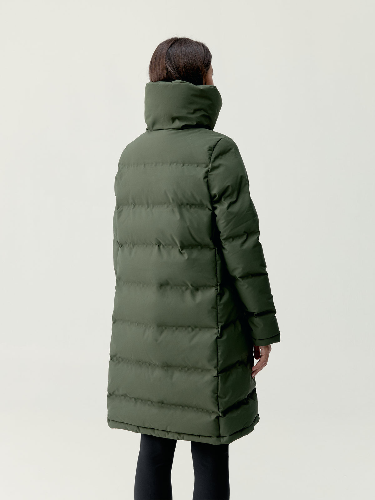 Jacket Coat Kaki Leaft