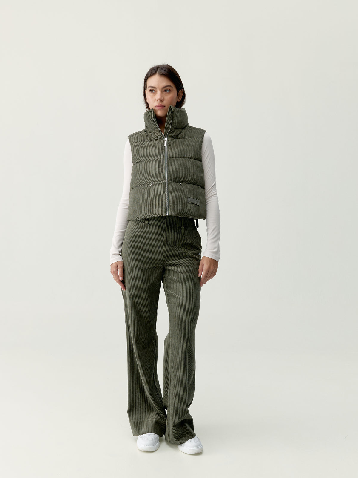 Vest Noor Kaki Leaft