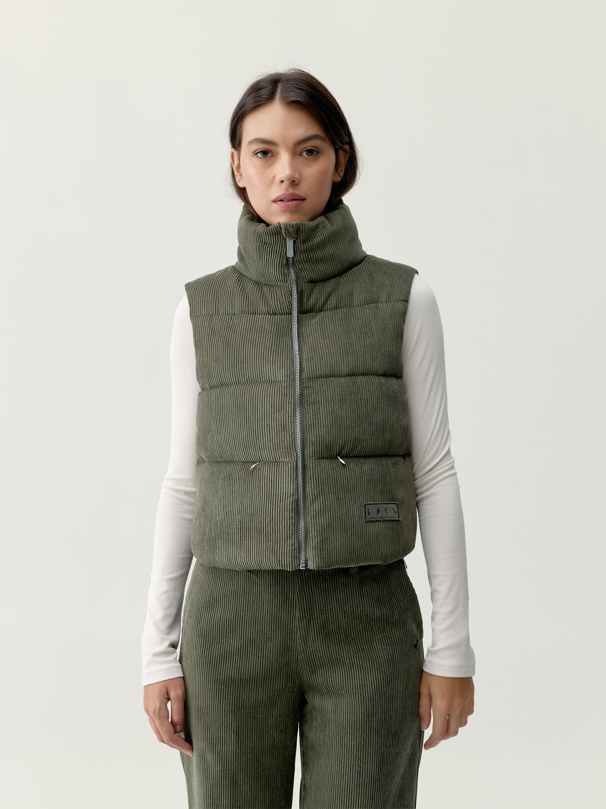 Vest Noor Kaki Leaft