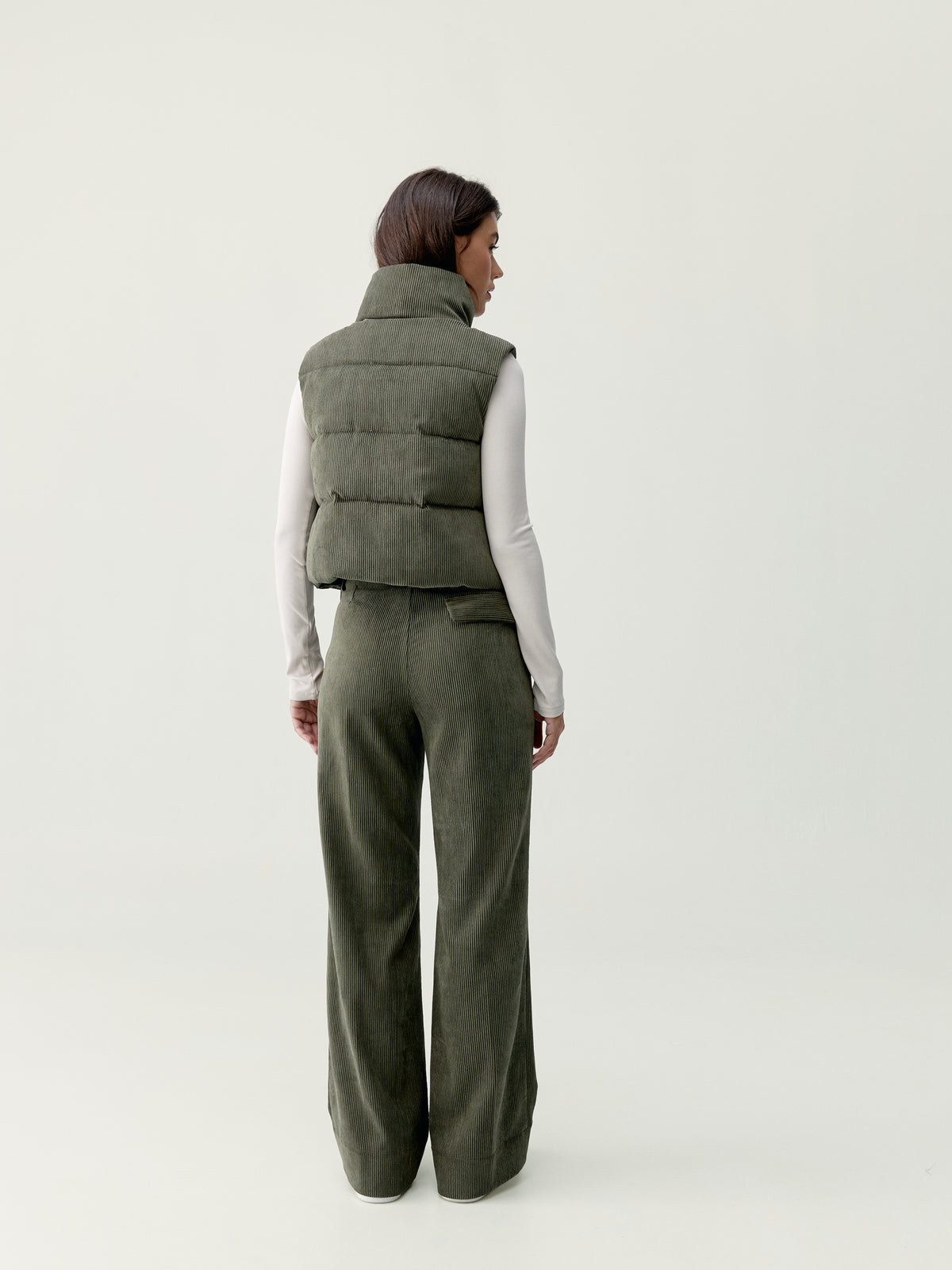 Vest Noor Kaki Leaft
