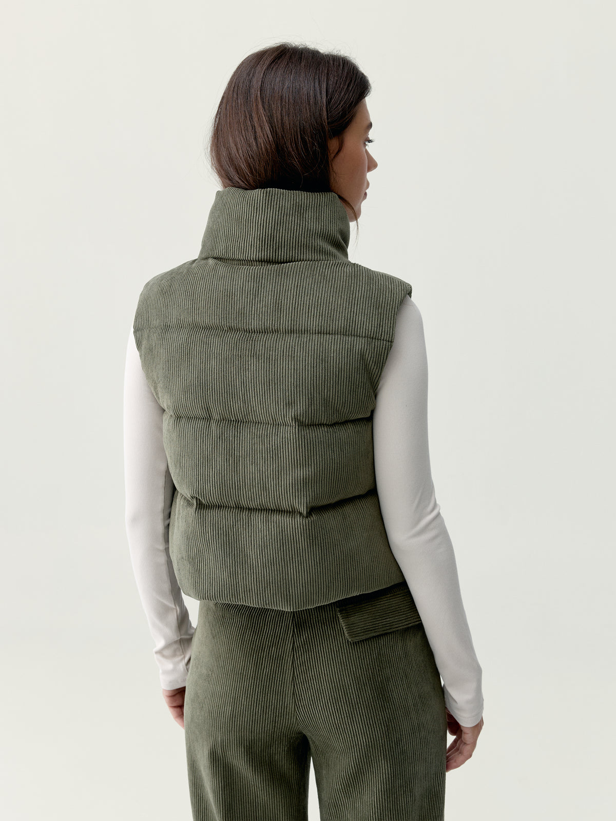 Vest Noor Kaki Leaft