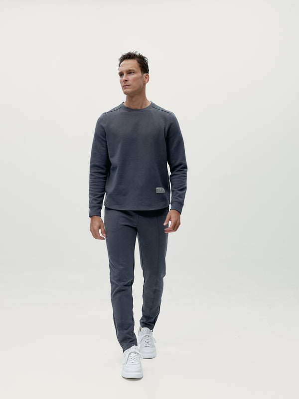 Erie Sweatshirt in Grey Melange