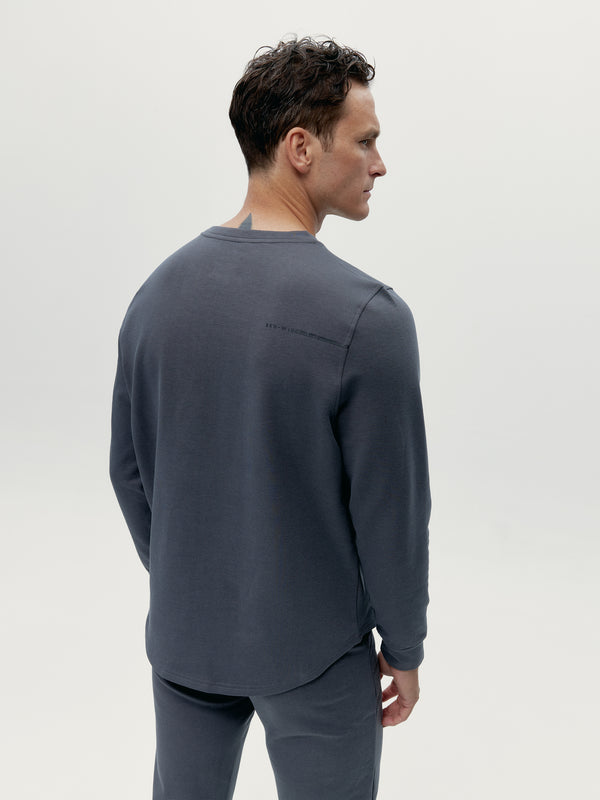 Erie Sweatshirt in Grey Melange