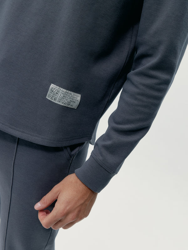 Erie Sweatshirt in Grey Melange