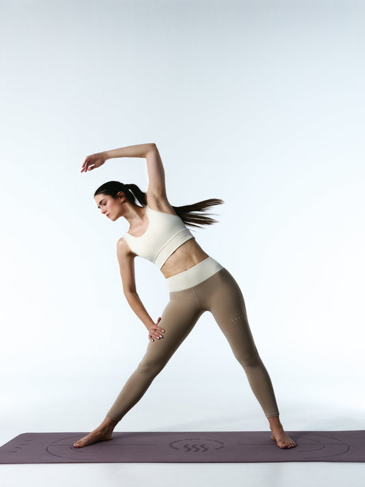 Sutra Leggings in Biscuit/Dove
