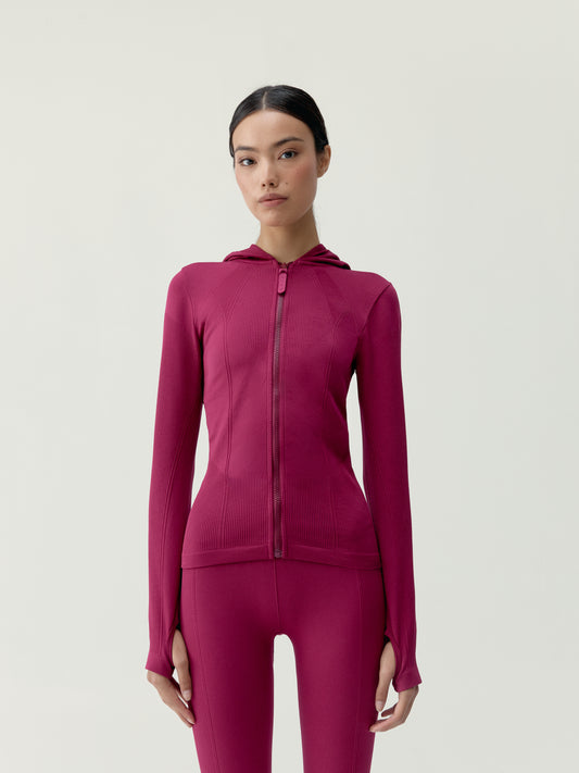 Jacket Viveka Ciruela