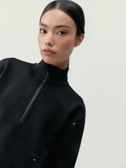 Bloom Black Sweatshirt