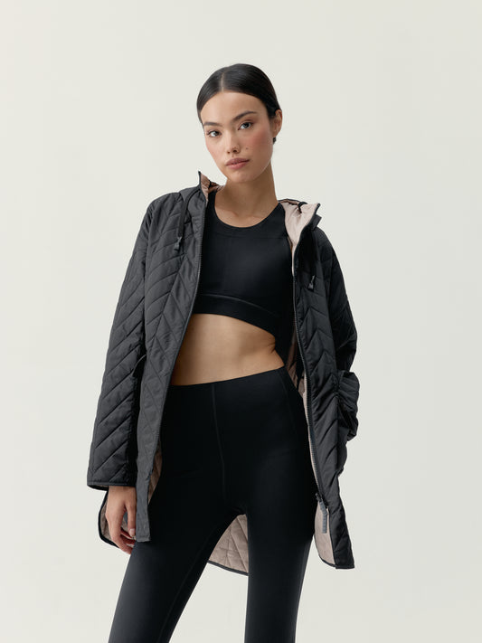 Tenzo Jacket Black/Biscuit