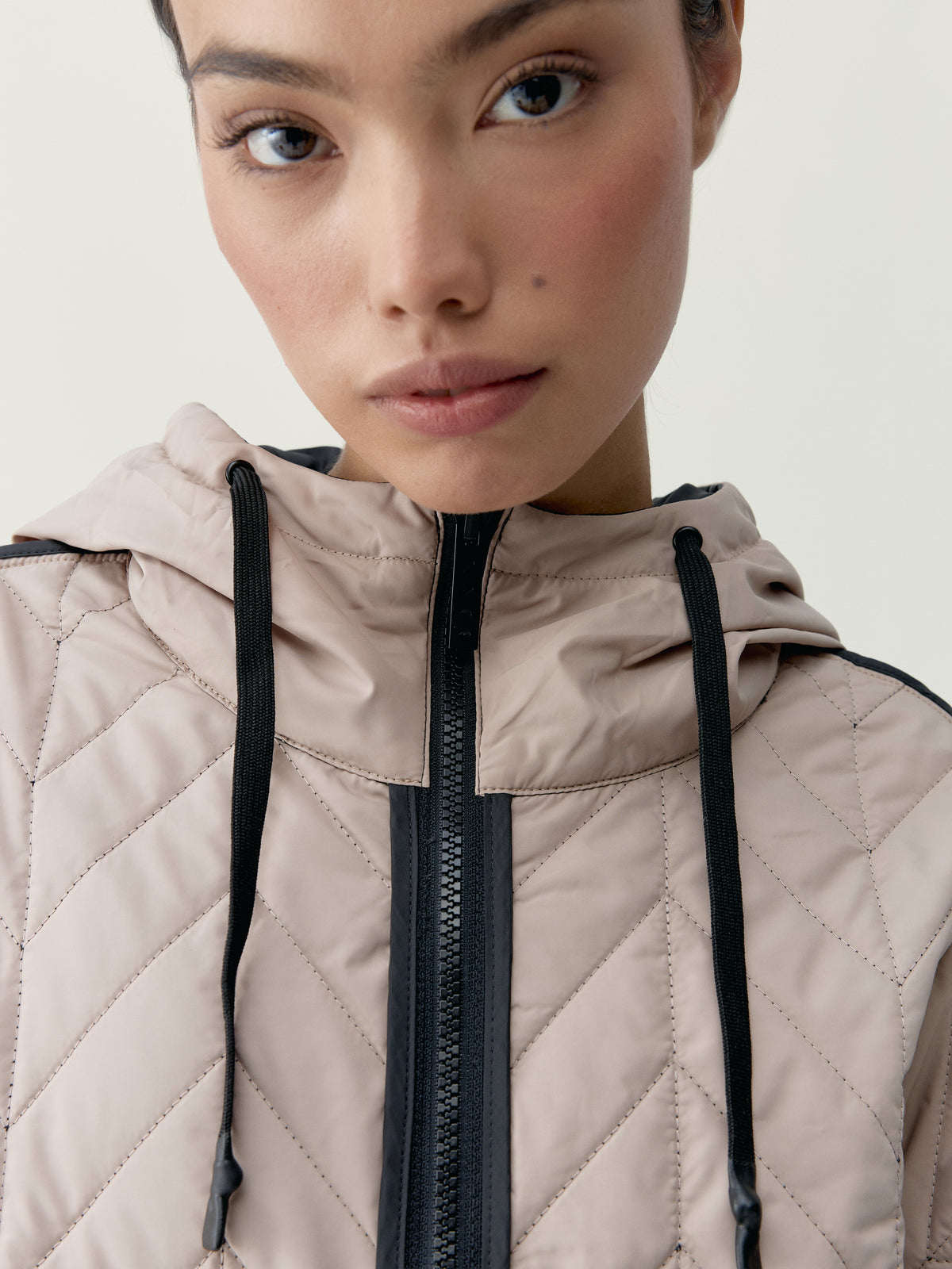 Jacket Tenzo Black/Biscuit