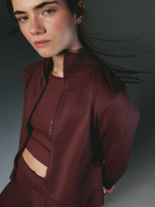 Eira Beet Plant Jacket