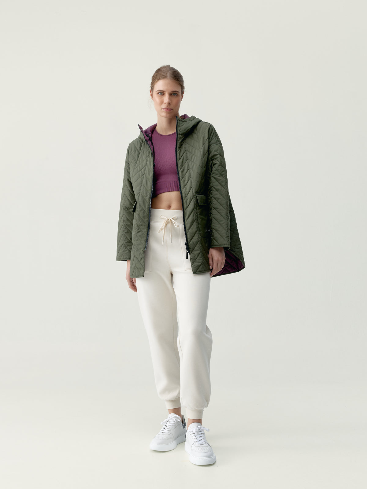 Jacket Tenzo Kaki Leaft/Beet Plant