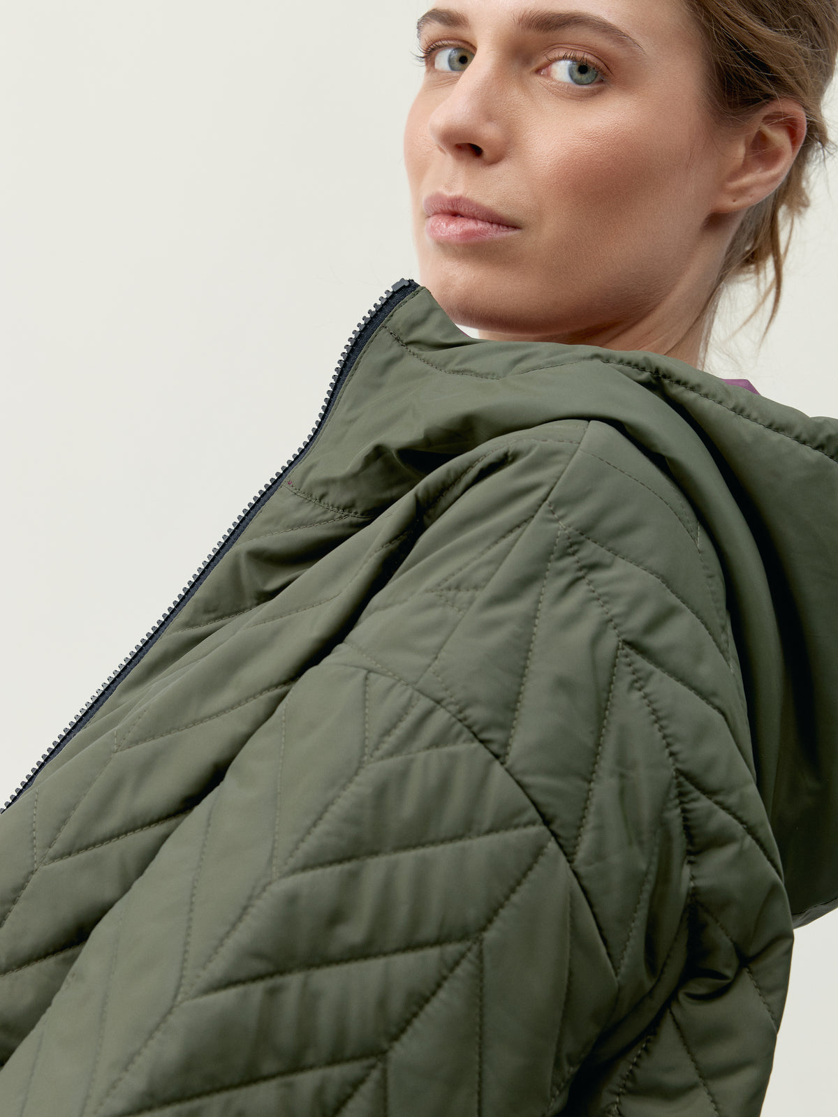 Jacket Tenzo Kaki Leaft/Beet Plant