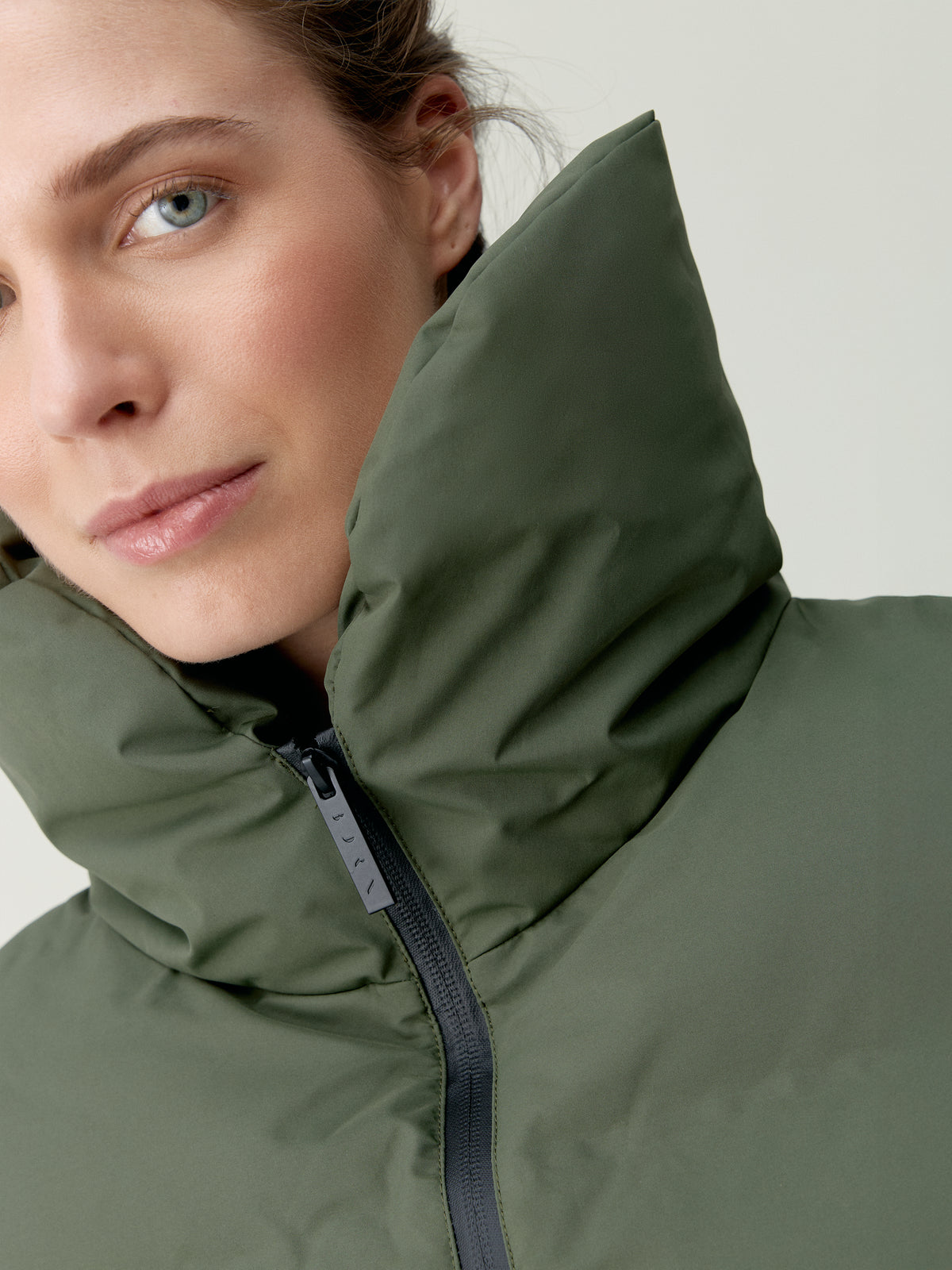 Jacket Coat Kaki Leaft