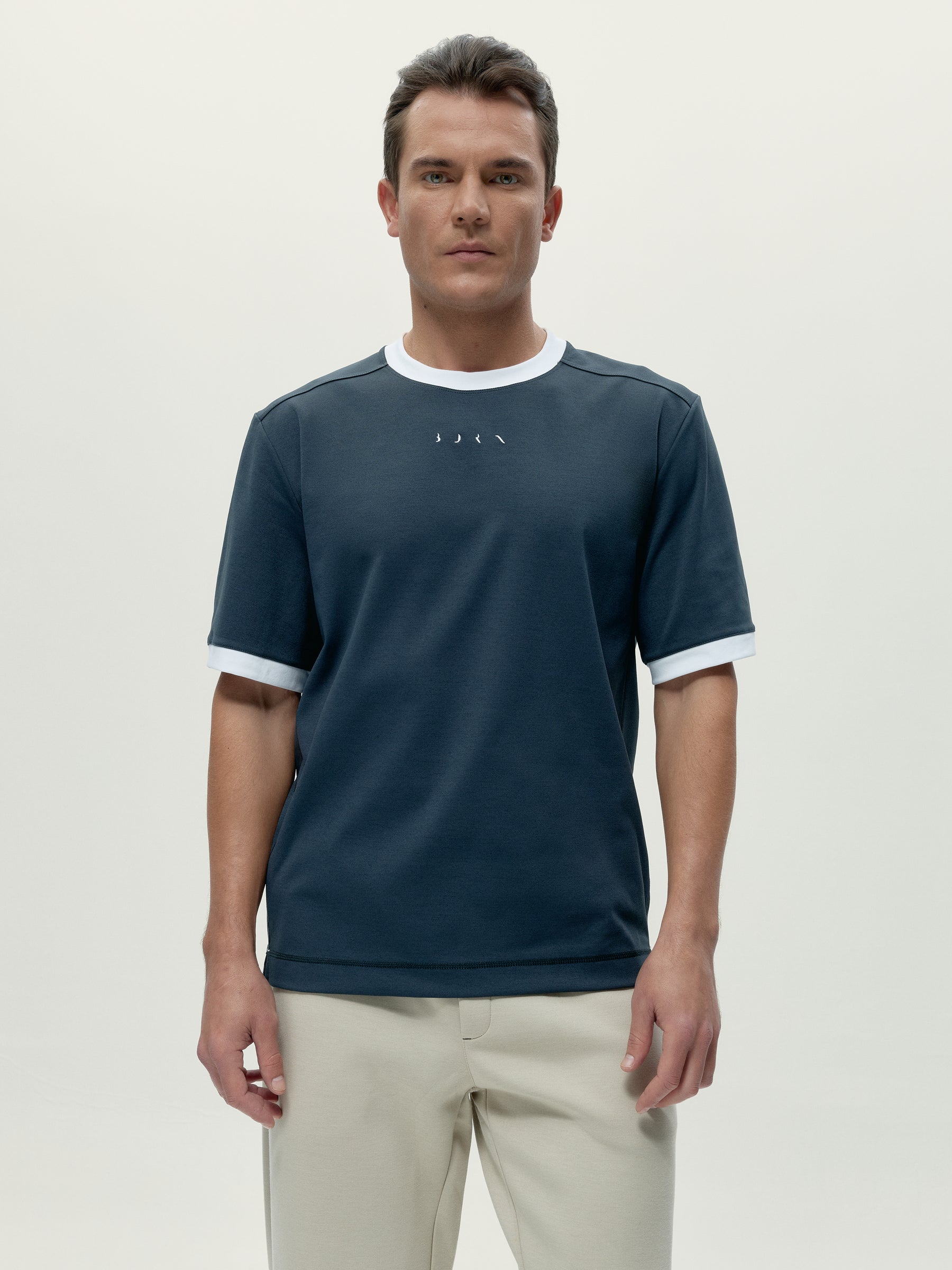 T-Shirt Layer Road Gray