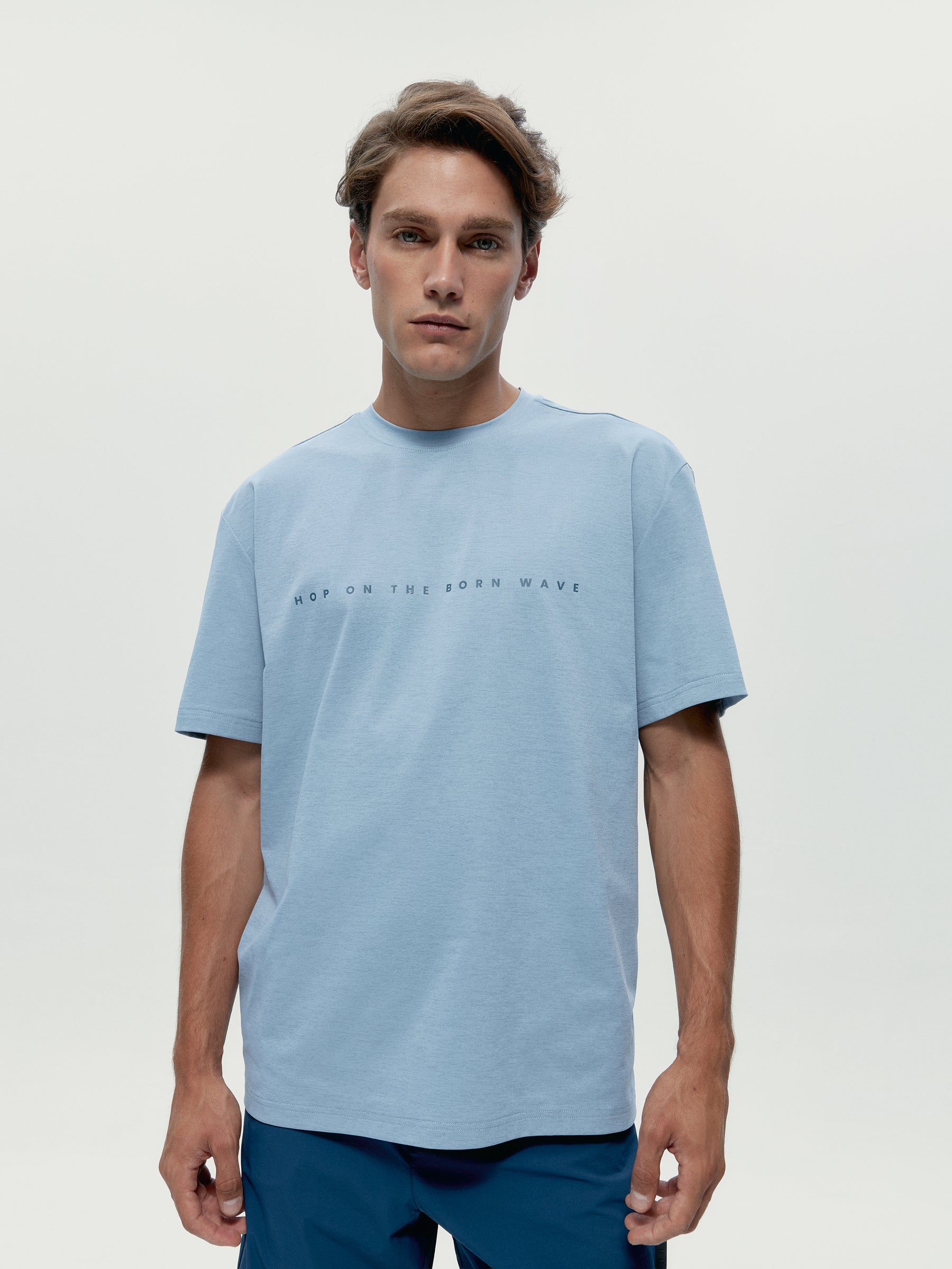 Conjunto deportivo Sea Blue + Light Indigo