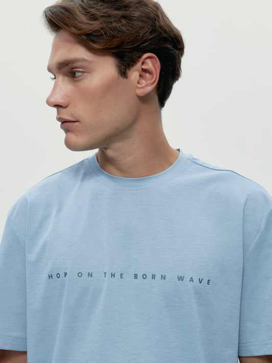 T-shirt Venetta Light Indigo