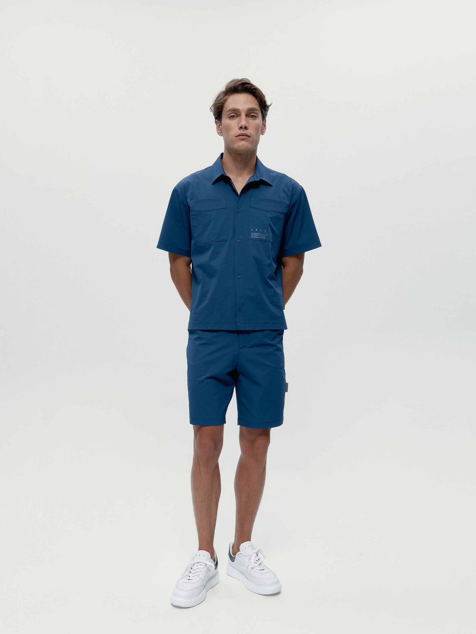 T-shirt bleu mer de Gadir