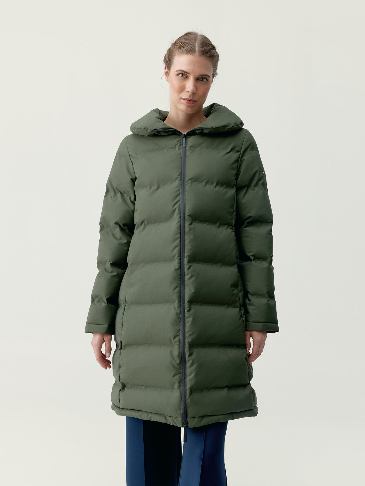 Jacket Coat Kaki Leaft