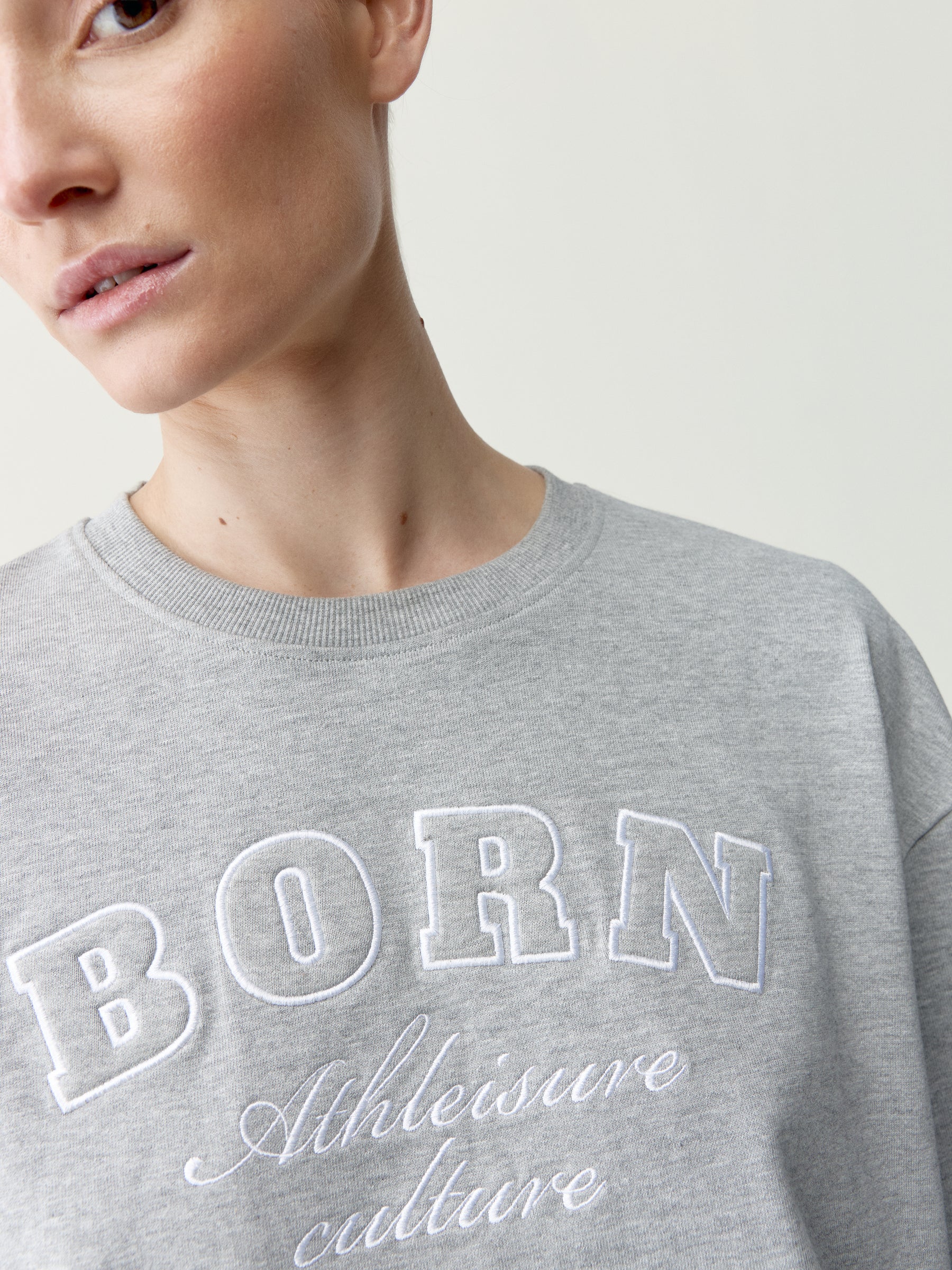 Sweatshirt Court Grey Melange